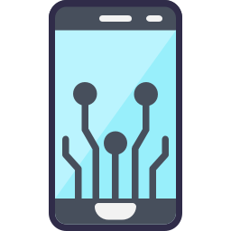 smartphonedesignvettore icona