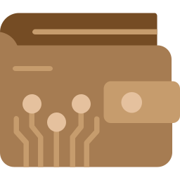 brieftaschen-designvektor icon