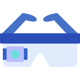 Smartglassessdesignvector icon