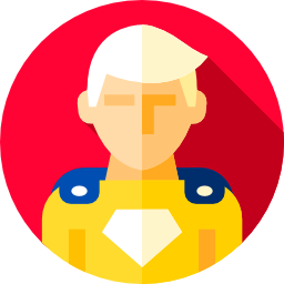 Superhero icon