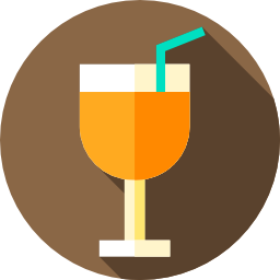 Orange juice icon