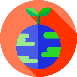 Green earth icon