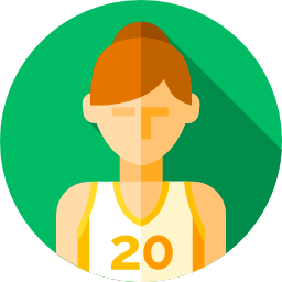 Basketball player icon