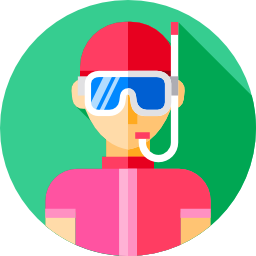 Scuba diver icon