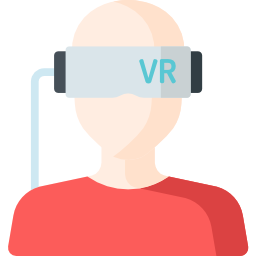 Virtual reality icon