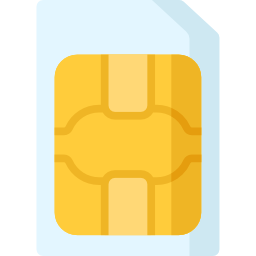 carte sim Icône