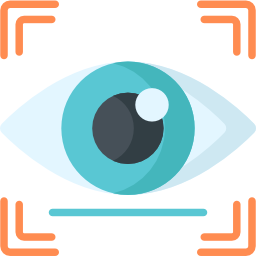 Eye scanner icon