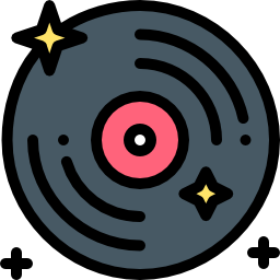 Vinyl record icon