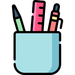 Pencil case icon