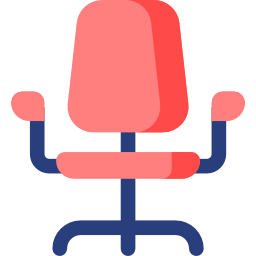 Office chair icon