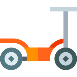 Kick scooter icon