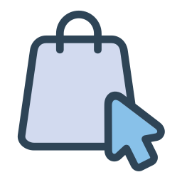 Online shop icon