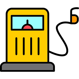 Fuel station pump icon