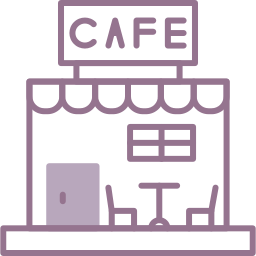 cafetería icono