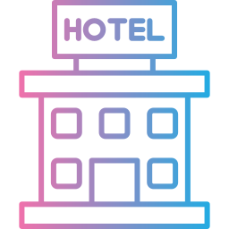 호텔 건물 icon