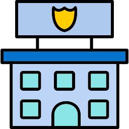 posterunek policji ikona