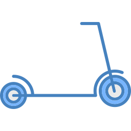 Kick scooter icon