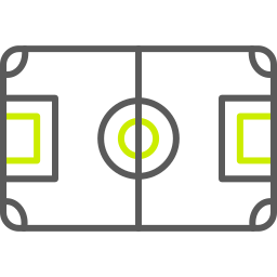 voetbalveld icoon