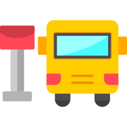 Bus station icon