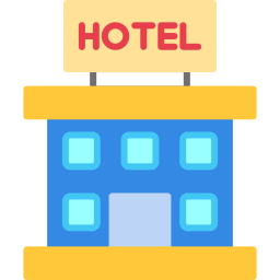 호텔 건물 icon