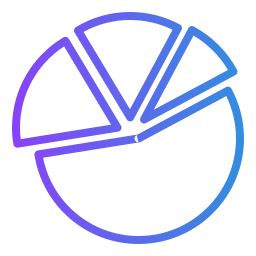 cirkeldiagram icoon