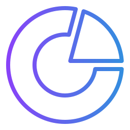 diagramme circulaire Icône