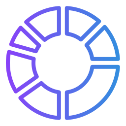 diagramme circulaire Icône