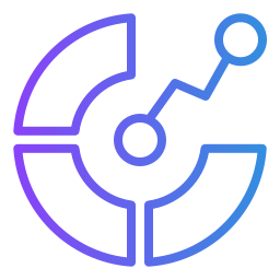 diagramme circulaire Icône