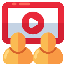 Video learning icon