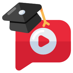 Video learning icon