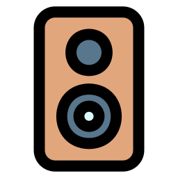 skrzynka głośnikowa ikona