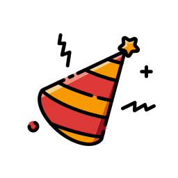 Party hats icon