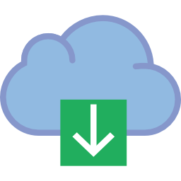 Cloud computing icon