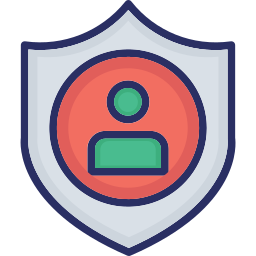 bezpieczeństwo profilu ikona