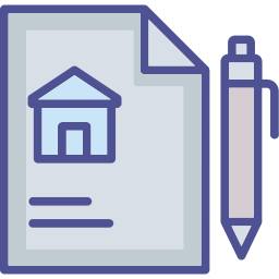 Mortgage papers icon