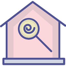 Sweet house icon
