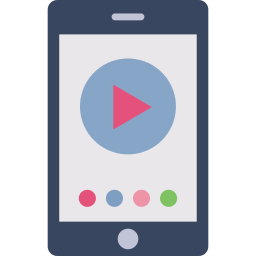 streaming mobile icona