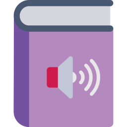 educación en audio icono