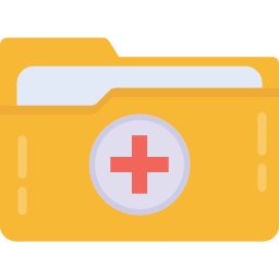 Medical archive icon