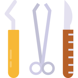 Medical instruments icon