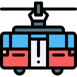 tramwajowy ikona