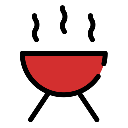 гриль-барбекю иконка
