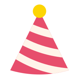 sombrero de fiesta icono