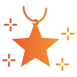 Star ornament icon
