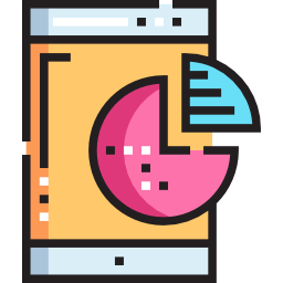 diagramme circulaire Icône
