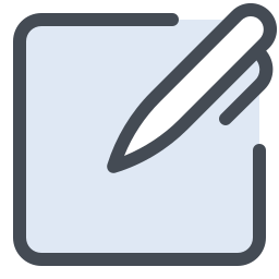 Write icon