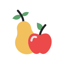 appel fruit icoon