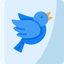 logotipo de twitter icono