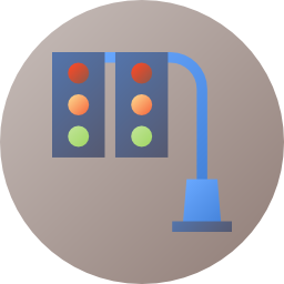 Traffic light icon