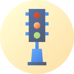 Traffic light icon